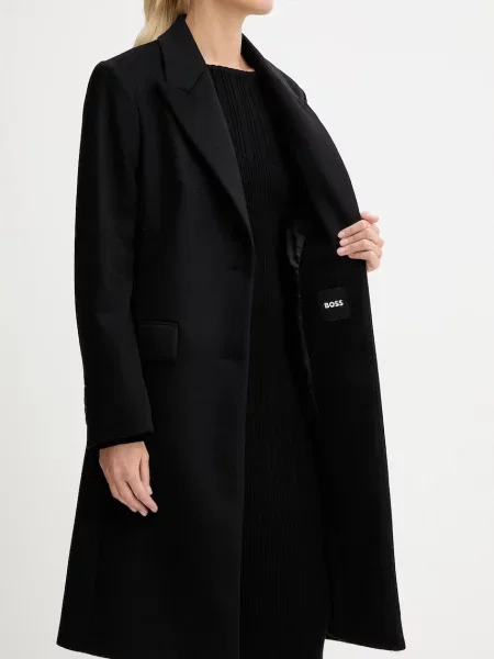 Вовняне пальто BOSS Classin