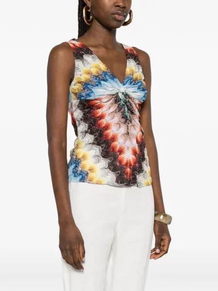 Top Missoni roșu