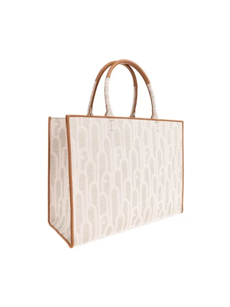 Furla torebka tote Opportunity L Tote beżowa