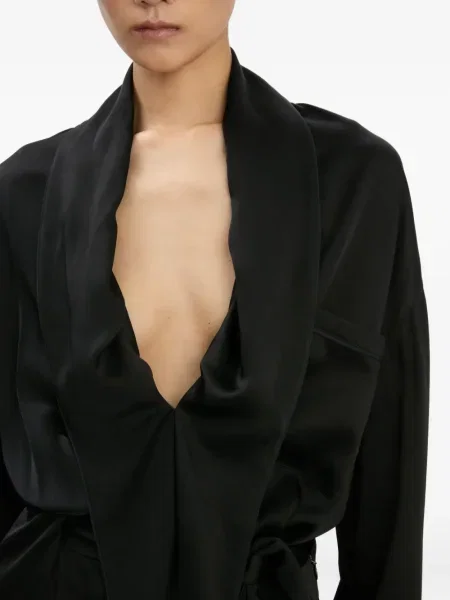 Rochie mini Victoria Beckham de costum negru