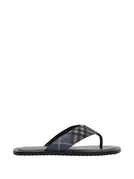 Sandale Burberry în carouri albastru