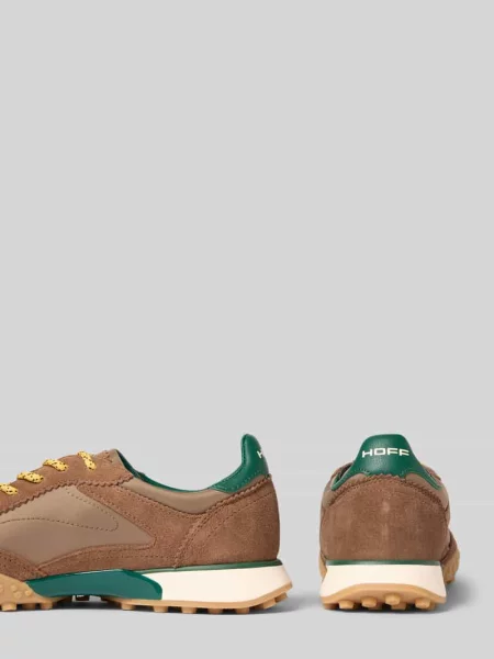 Sneakersy z mieszanki skóry i tkaniny model BRIDGE MKII' Hoff
