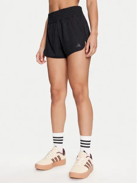 Adidas Sportske kratke hlače Pacer All Gym crna