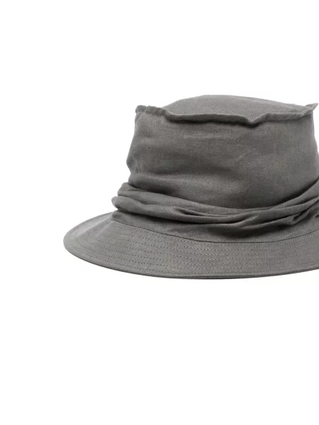 Καπέλο Yohji Yamamoto ντραπέ γκρι