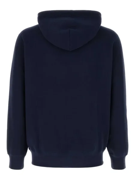 Hanorac cu glugă Polo Ralph Lauren albastru
