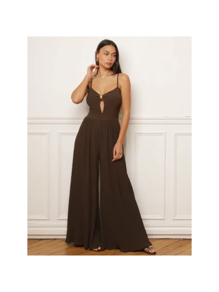 Salopetă La Modeuse maro