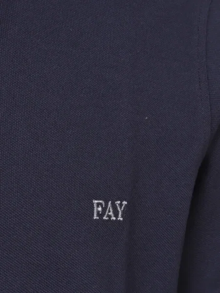 Поло тениска Fay синьо