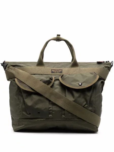 Geantă Ralph Lauren Rrl verde