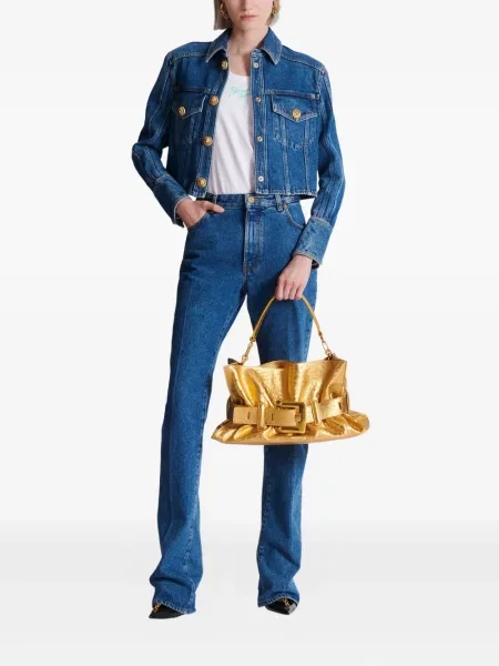 Top Balmain cu imagine alb