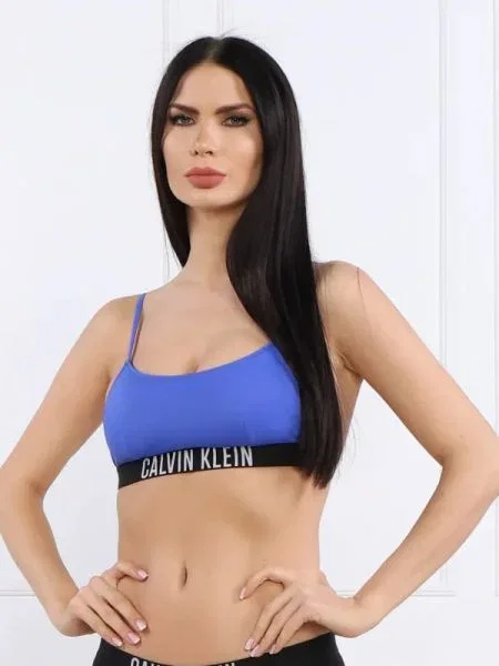 Calvin Klein Sutien de baie albastru