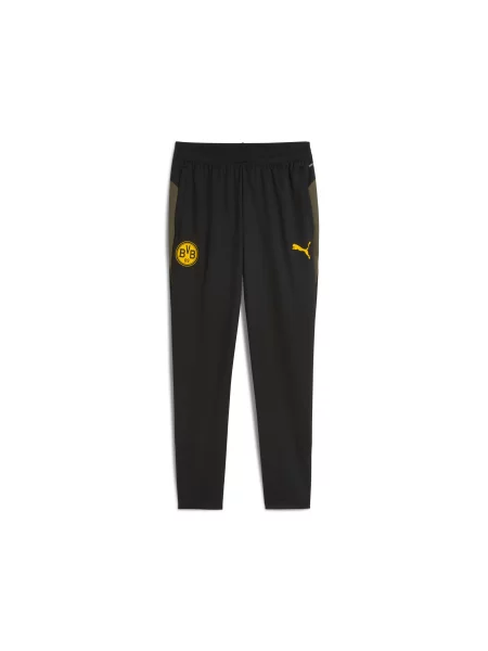 PUMA spodnie treningowe Borussia Dortmund Akcesoria S czarny