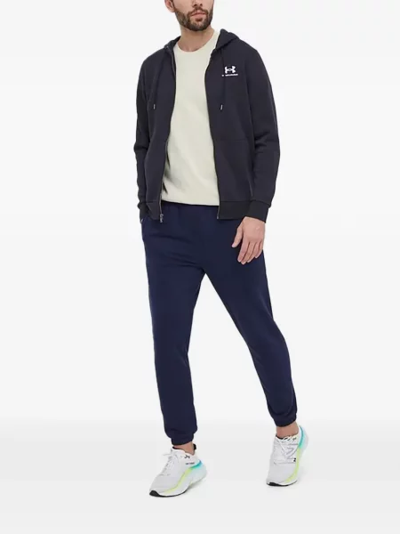 Hanorac cu glugă Under Armour cu imagine albastru
