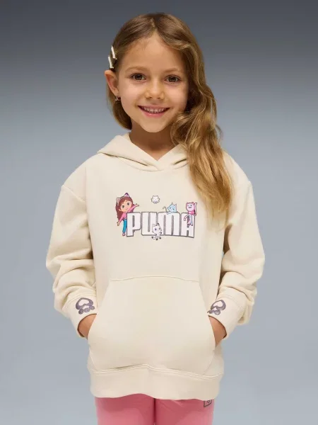 Дитяче Худі PUMA x Gdh Graphic Hoodie комбінований верх білий