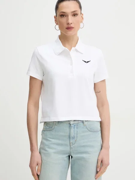 ZADIG&VOLTAIRE polo de alb