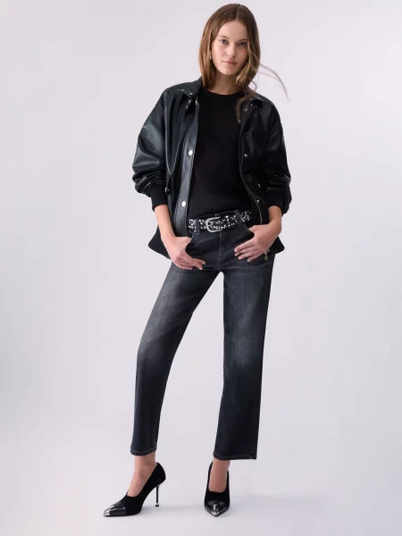 Liu Jo Džínsy denim sivý