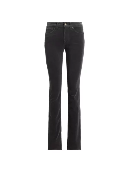 Pantaloni Lauren Ralph Lauren de catifea cord gri