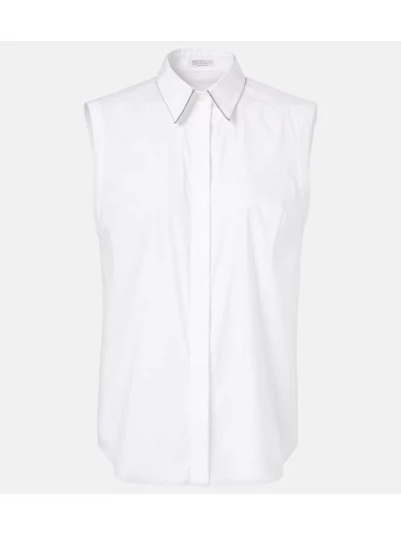 Cămașă Brunello Cucinelli alb