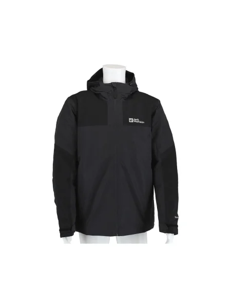 Geacă Jack Wolfskin negru