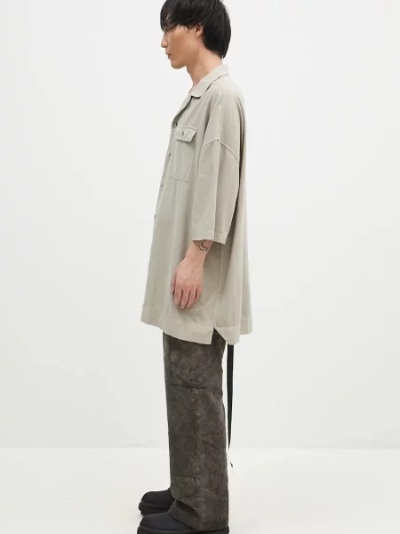 Rick Owens DRKSHDW πουκάμισο Rick Owens Magnum Tommy μπεζ