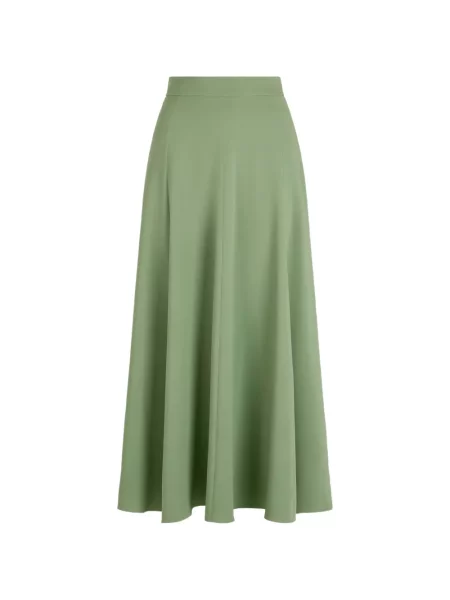 Fusta maxi Oscar De La Renta verde