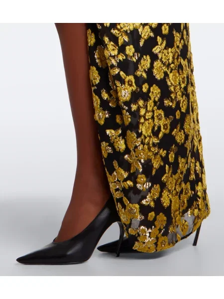 Fusta maxi Balmain de catifea