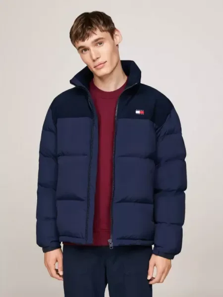 Tommy Jeans Kabát ALASKA kék