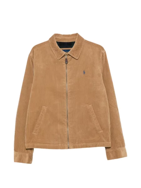 Geacă Polo Ralph Lauren cu broderie de catifea cord