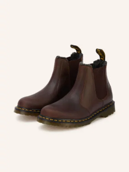 Dr. Martens Chelsea Boots Wl Crazy Horse tmavě hnědá