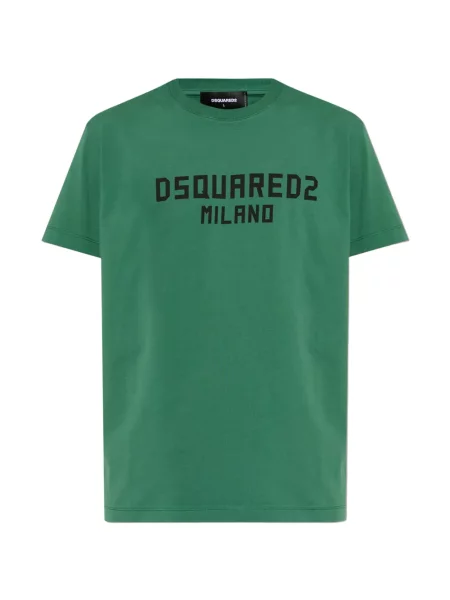Tricou Dsquared2 cu imagine verde