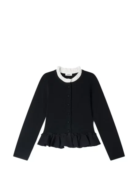 Gulerat cardigan Sandro negru