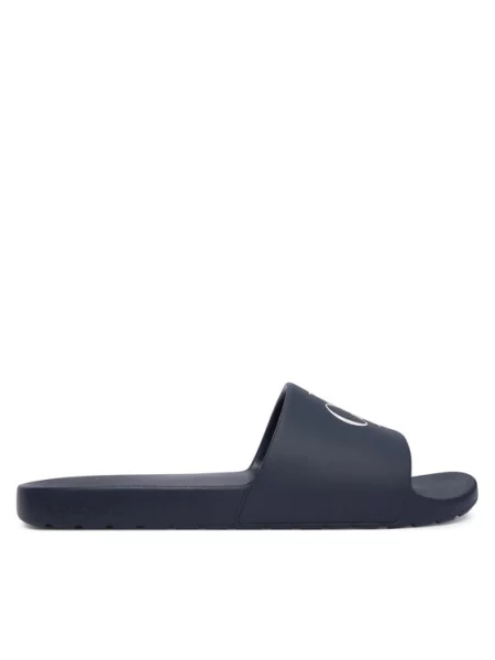 Calvin Klein Klapki 3 Slide Molded Eva granatowy
