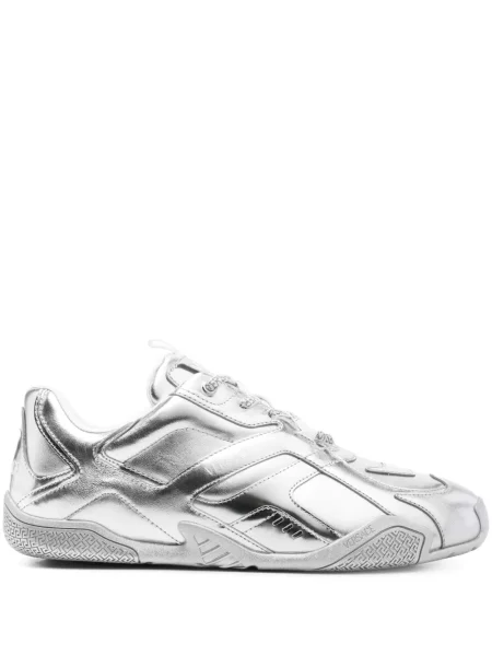 Sneakerși Versace argintiu