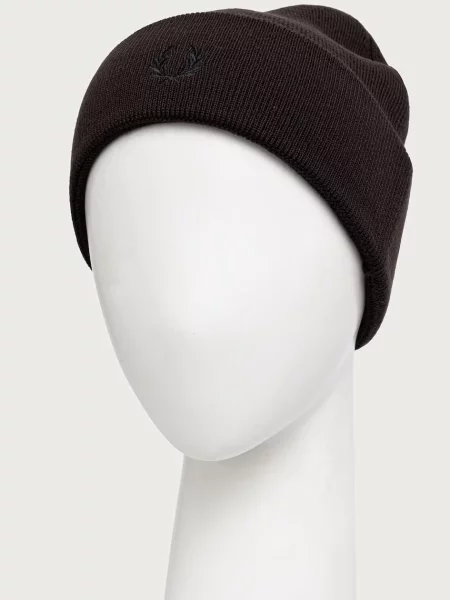 Fred Perry шапка beanie з вовною