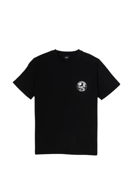 Tricou A.p.c. cu imagine negru