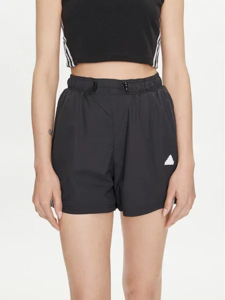 Adidas Спортни шорти Future Icons черен