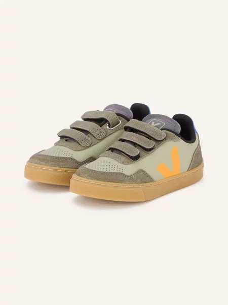 Veja Sneakersy Small světle / oranžová / olivová zelená