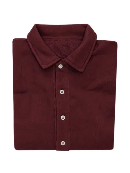 Fleece pólóing Fortela piros
