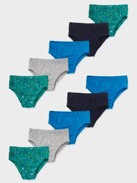 Дитячий Набір трусів C&A синьо-зелений зелені