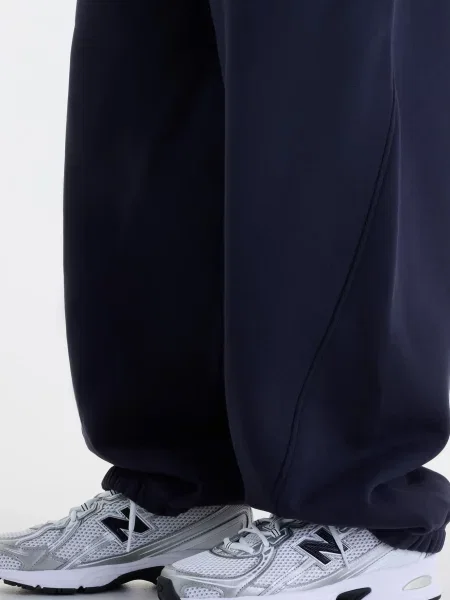 Флисовые спортивные штаны New Balance синие