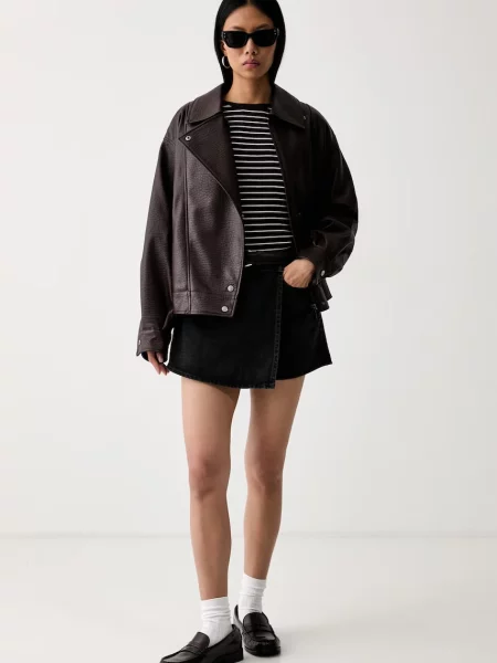 Culottes nohavice Levi's čierna