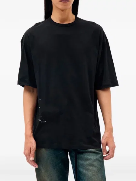 Tricou Ann Demeulemeester cu imagine negru