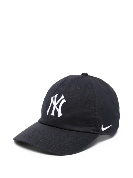 Pulover Nike cu broderie albastru