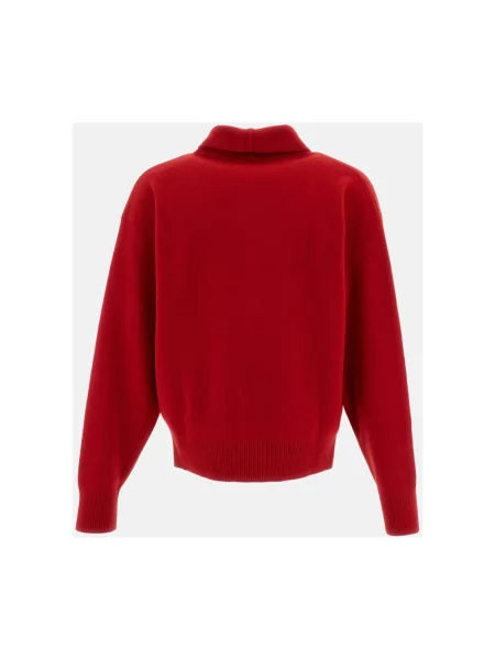 Kardigan Jacquemus wełniany czerwony