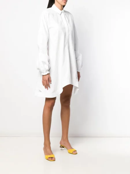 Rochie Jw Anderson cu mâneci bufante alb