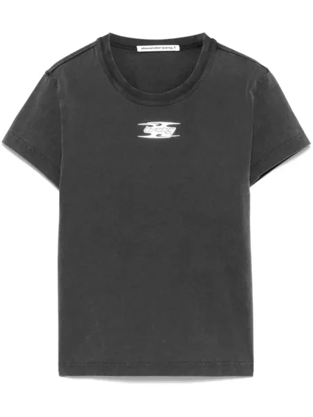 Tricou Alexander Wang gri