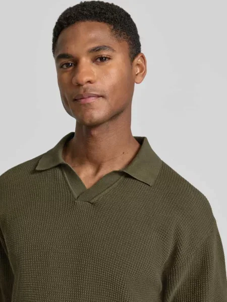 BOSS Orange polo Kocello zielona