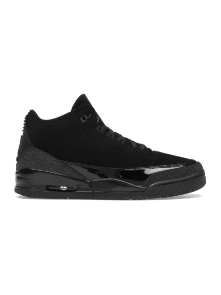 Sneakersy Jordan 3 Retro retro czarne