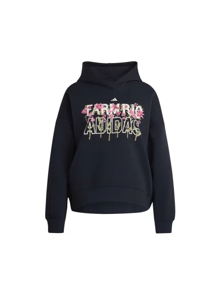 Adidas Pulóver Farm Rio Hoodie fekete