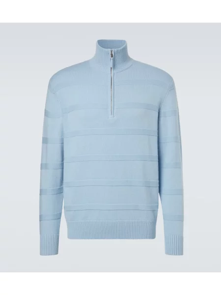 Heláncă Allude din cașmir albastru