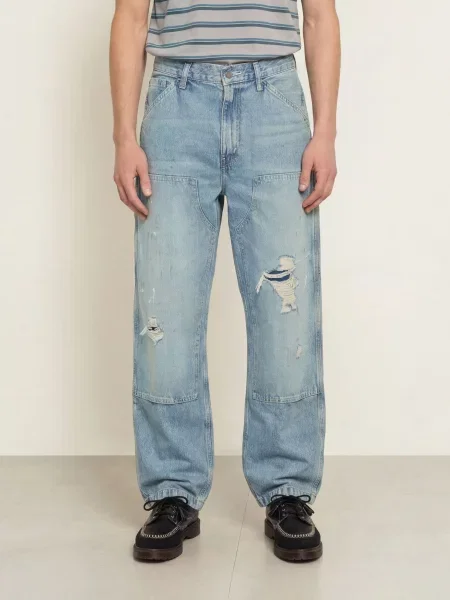 Levi's® Jeansy W Stylu Destroyed Luźny Krój blau niebieskie